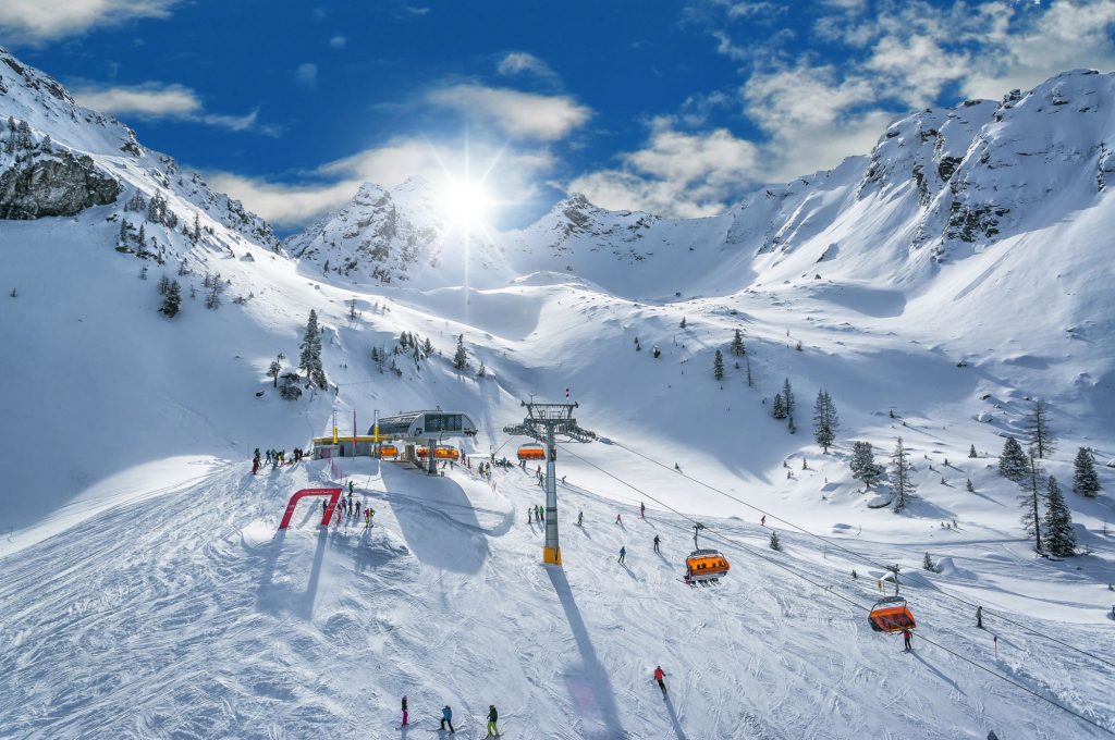 Liftanlage am Dachstein